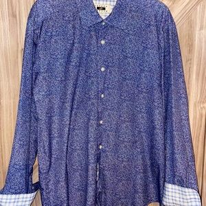 Joseph Abboud paisley button up